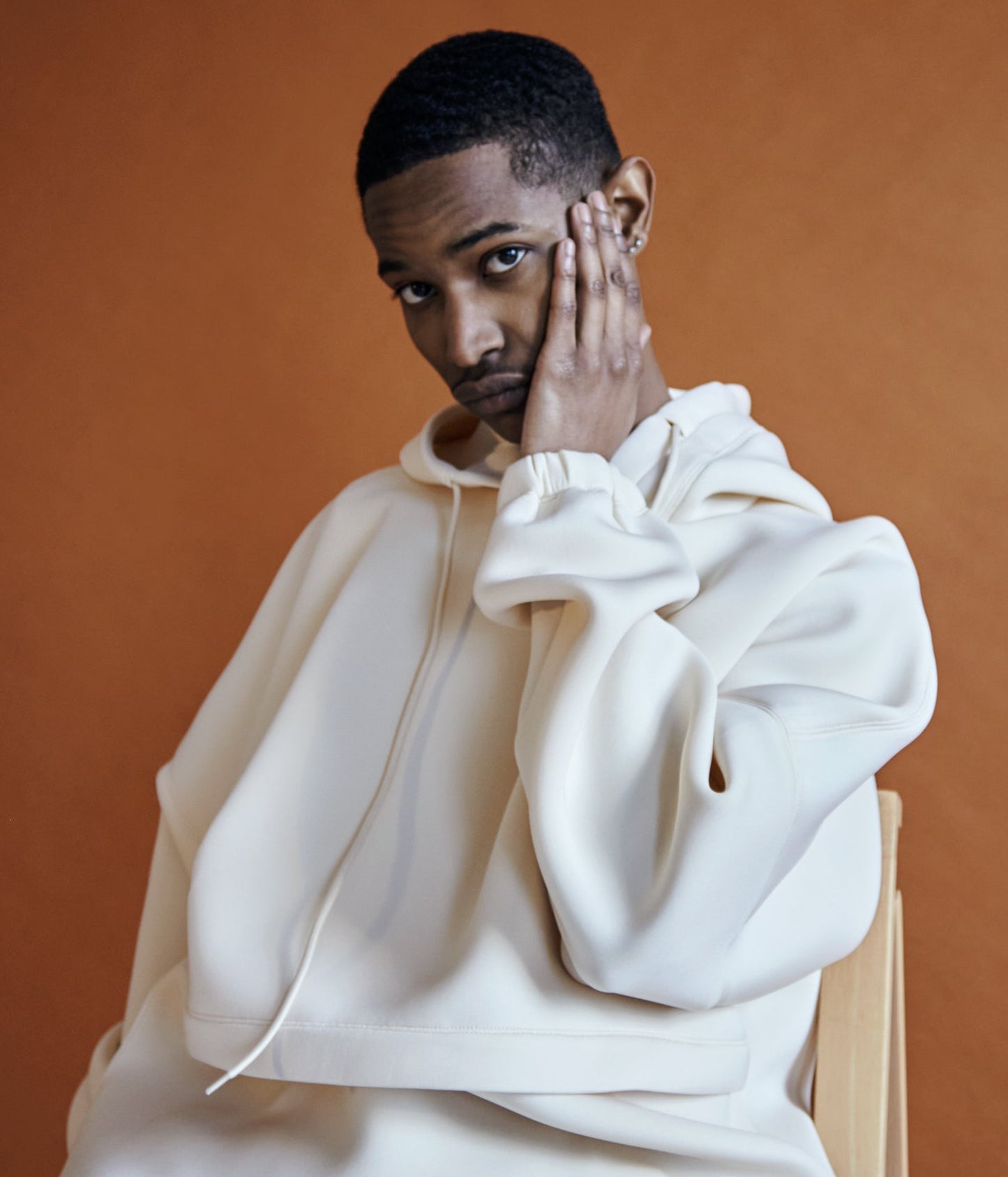 OVERSIZED ROMANS SALMON HOODIE