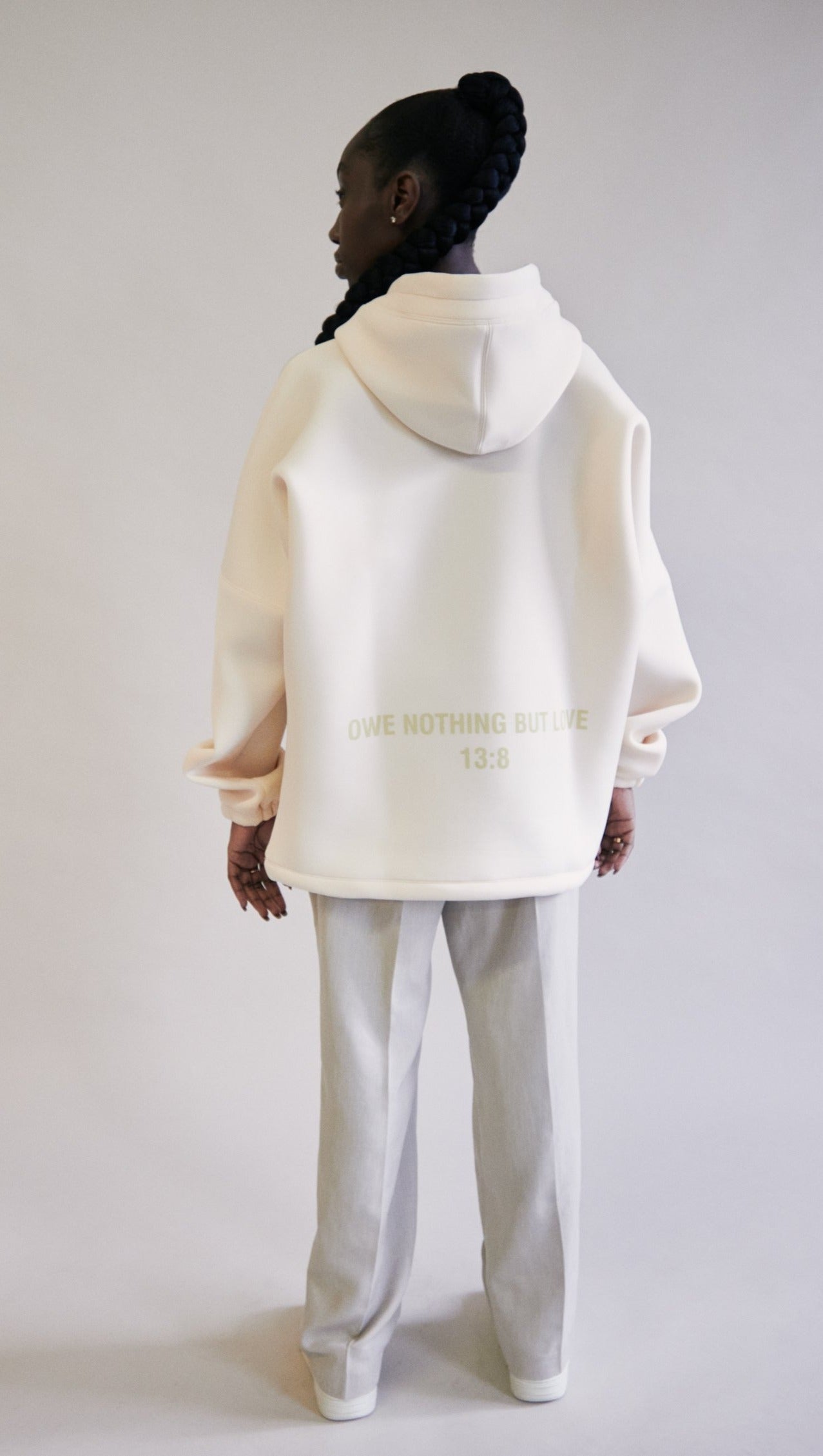 OVERSIZED ROMANS SALMON HOODIE